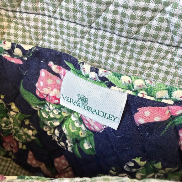 Retired Vera Bradley Quilted Shoulder Bag Return To Happiness Floral Cottagecore - Picture 3 of 11